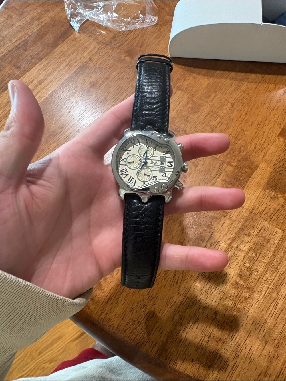 STAUER Stainless Steel Guitar Automatic Watch - BRAND NEW